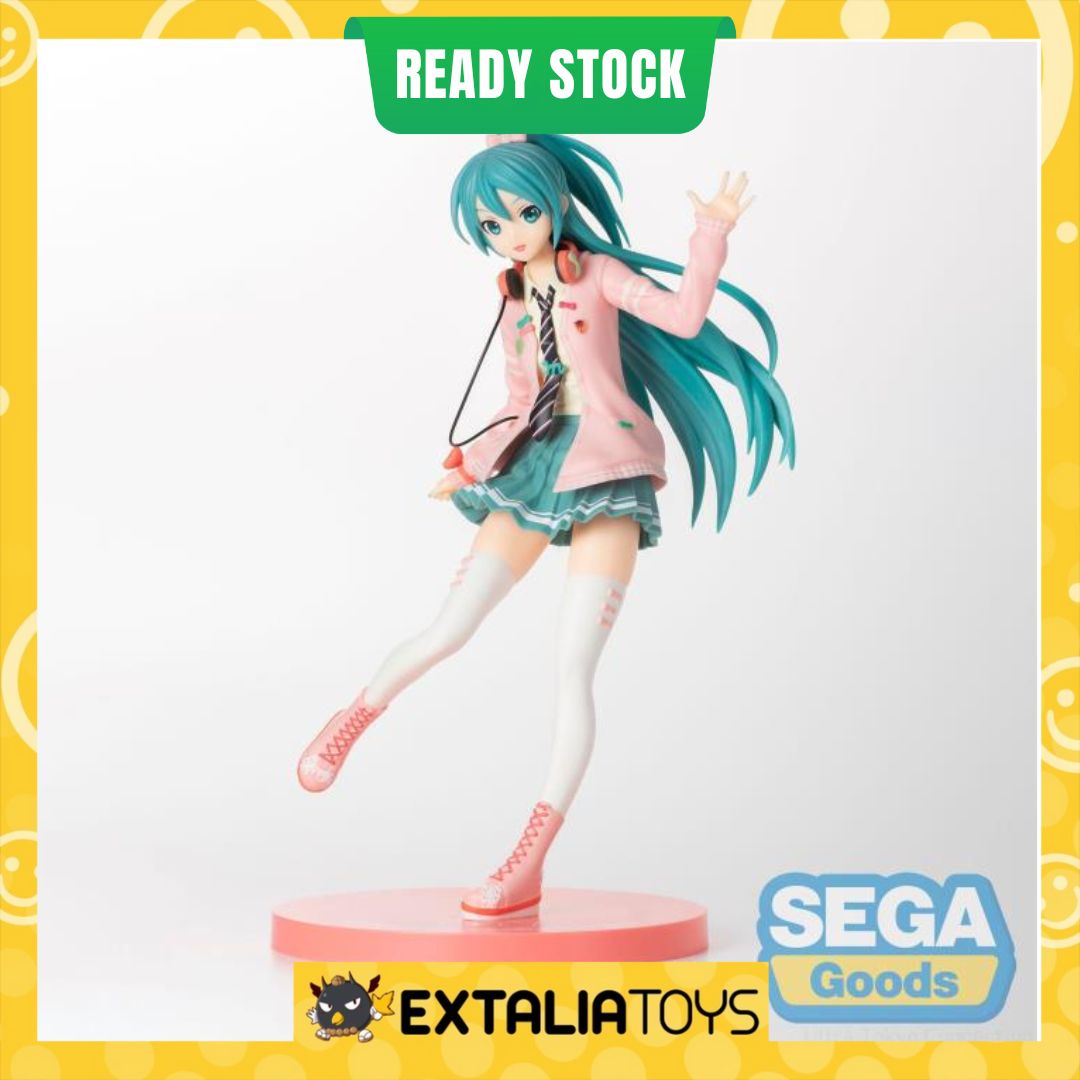 SEGA SPM FIGURE HATSUNE MIKU (RIBBON GIRL) - PROJECT DIVA ARCADE FUTURE TONE SEGA SPM FIGURE HATSUNE MIKU (RIBBON GIRL) - PROJECT DIVA ARCADE FUTURE TONE